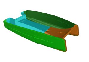 Projekt formy kadłuba