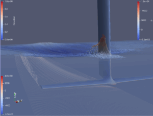 Hydrofoil CFD - Free Surface + Stream lines